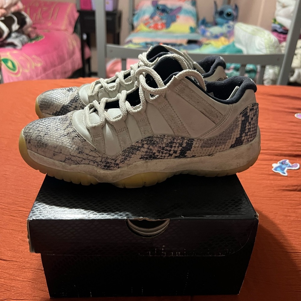 Kids Snakeskin Pattern Sneakers View 4